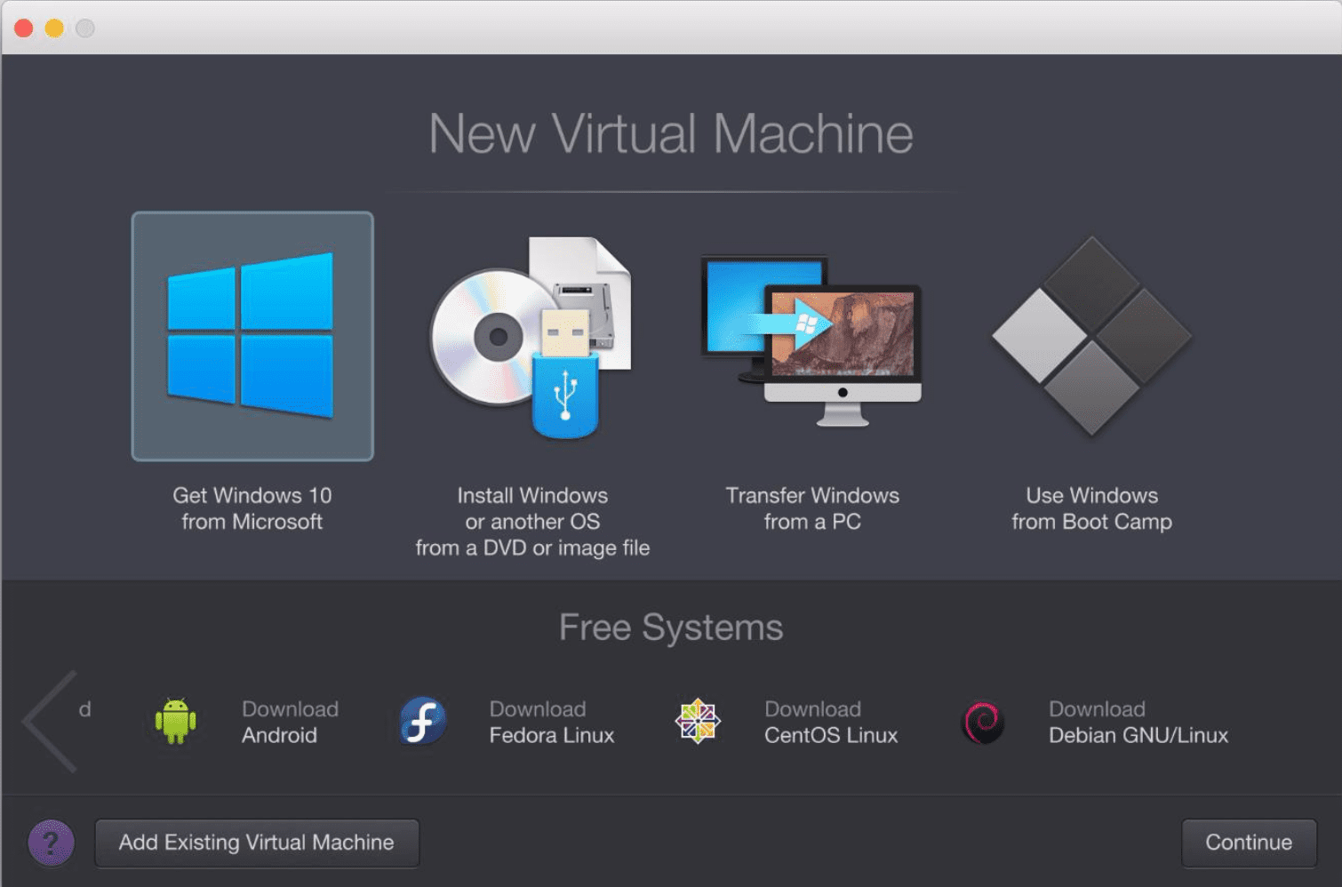 mac vm for windows